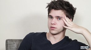 Anal sex in doggy pose with a horny straight