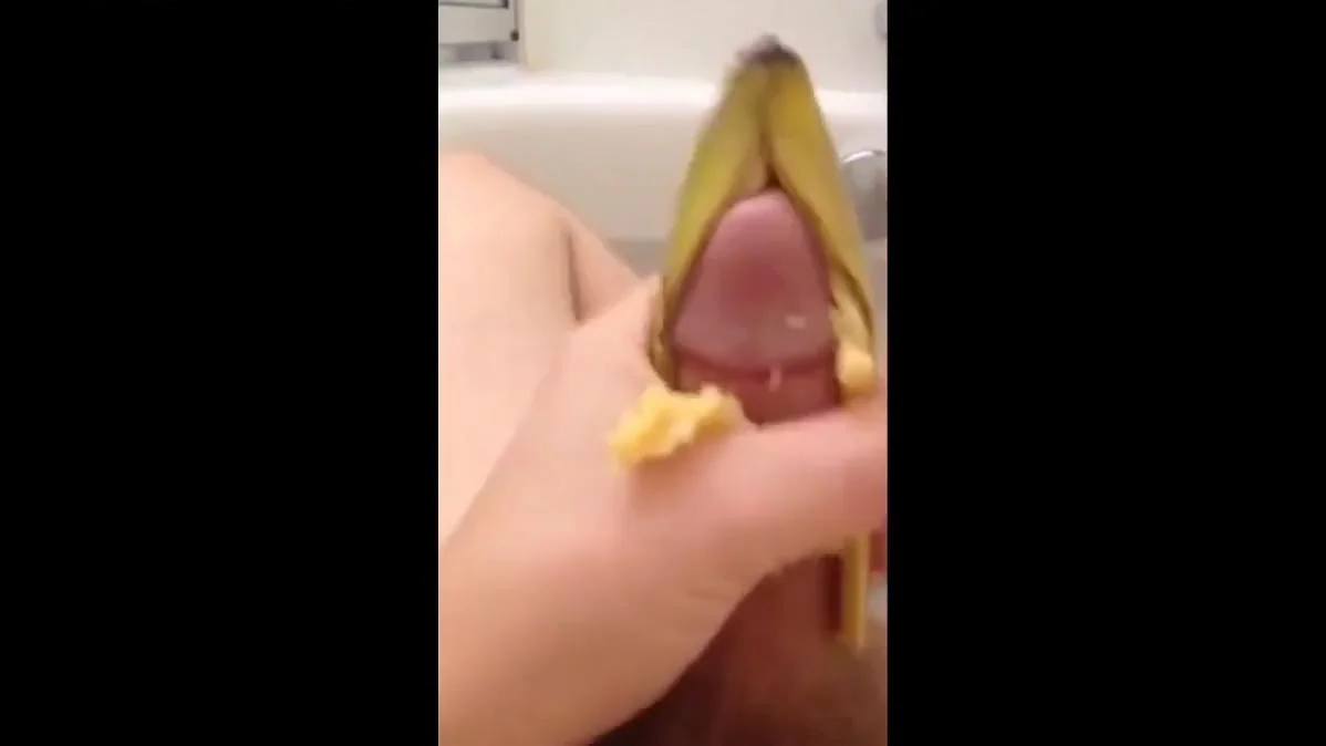 Homemade Banana Sex Toy ZzGAYS